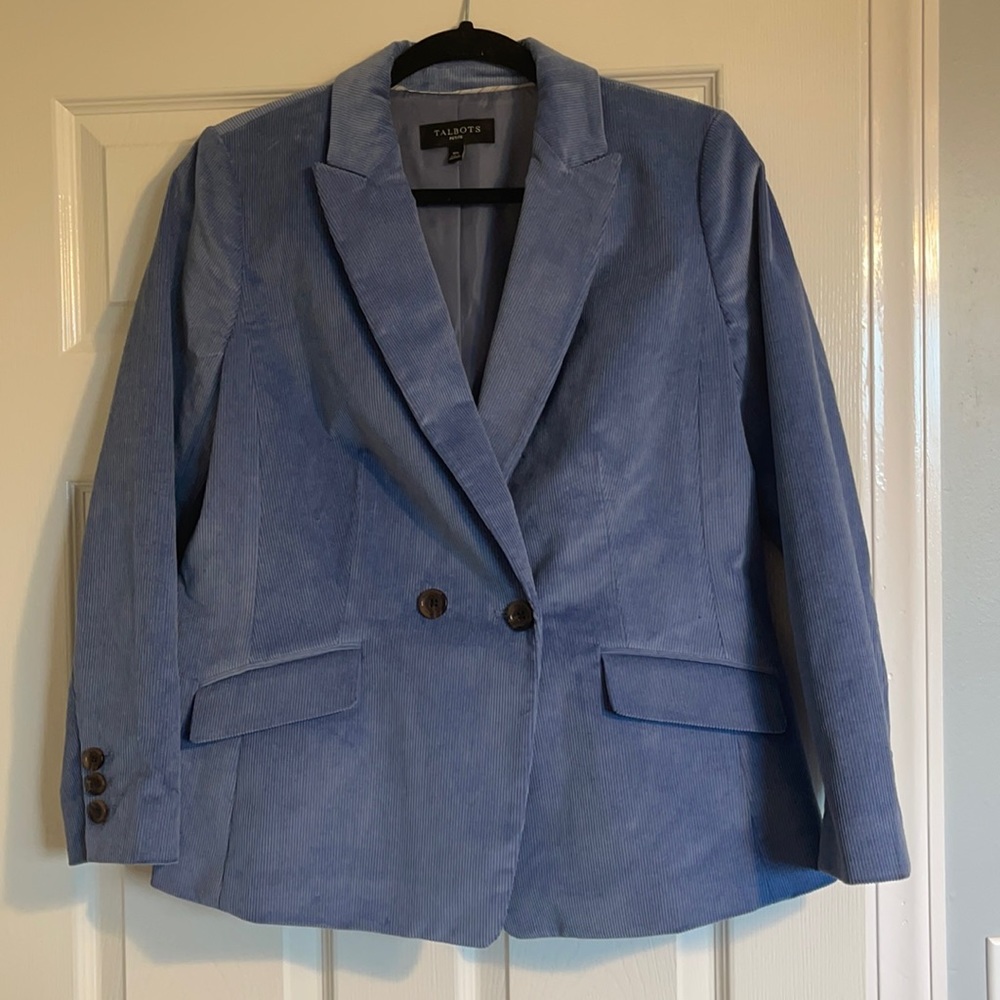 Blue Suede Blazer